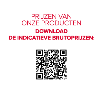 PRIJZEN VAN ONZE PRODUCTEN Download de indicatieve brutoprijzen: ￼