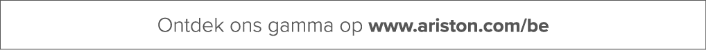 Ontdek ons gamma op www.ariston.com/be