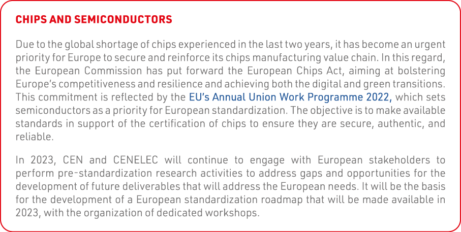 Chips and semiconductors Due to the global shortage of chips experienced in the last two years, it has become an urge   