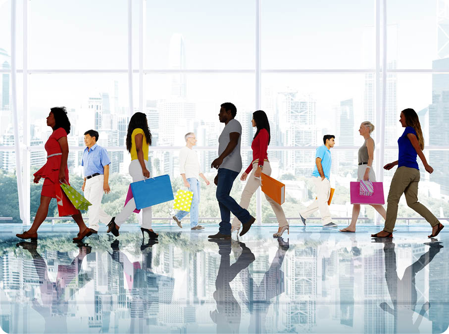 Shopping Purchase Retail Customer Consumer Sale Concept 