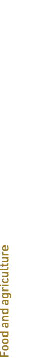Food and agriculture