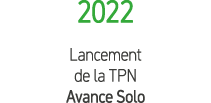 2022 Lancement de la TPN Avance Solo