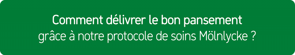 Comment d livrer le bon pansement gr ce  notre protocole de soins M lnlycke ?