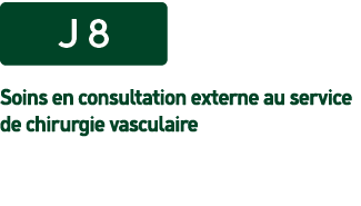 ￼ Soins en consultation externe au service de chirurgie vasculaire 