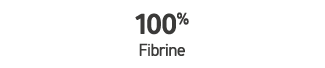 100% Fibrine