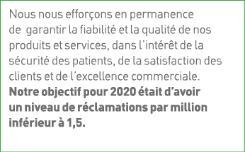 Nous nous efforçons en permanence de garantir la fiabilité et la qualité de nos produits et services, dans l intérêt    