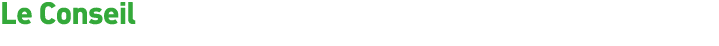 Le Conseil 