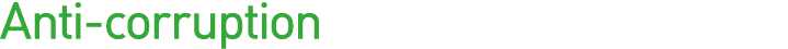 Anti-corruption 