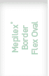 Mepilex® Border Flex Oval 