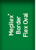 Mepilex® Border Flex Oval 