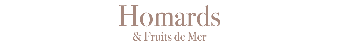 Homards & Fruits de Mer 