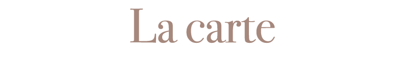 La carte