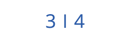 3 I 4